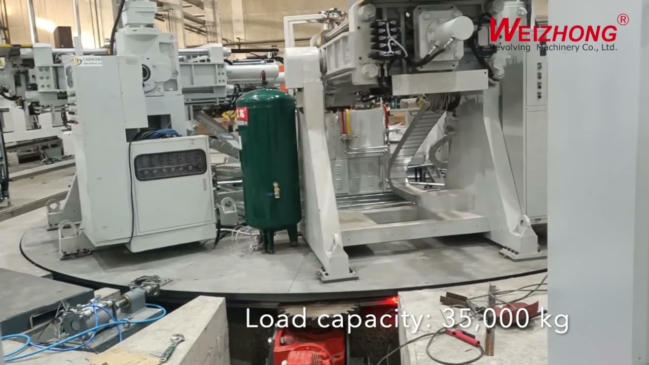 8-Meter Heavy-Duty Rotary Indexing Table