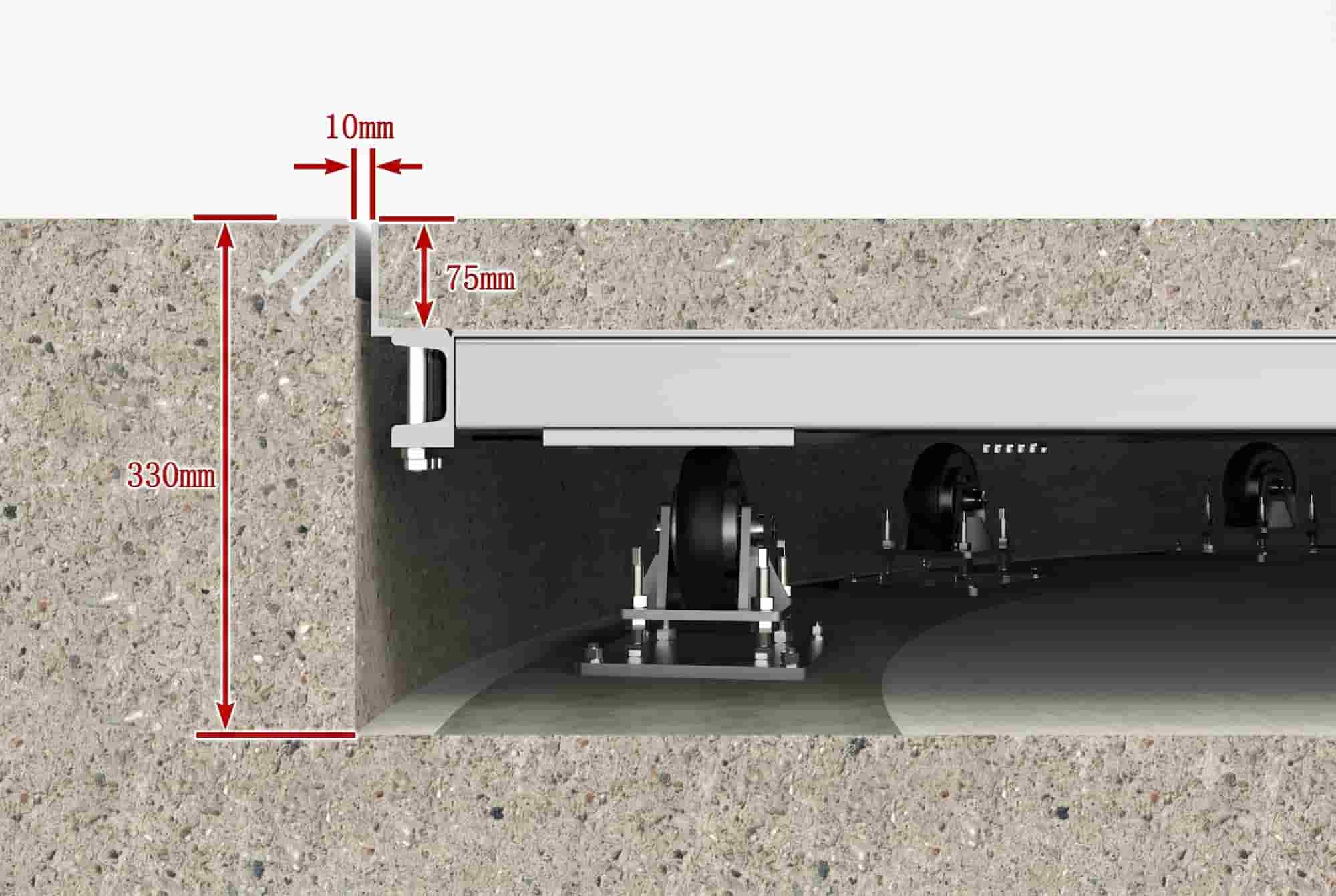 Turntable Precision Engineering 330mm Depth