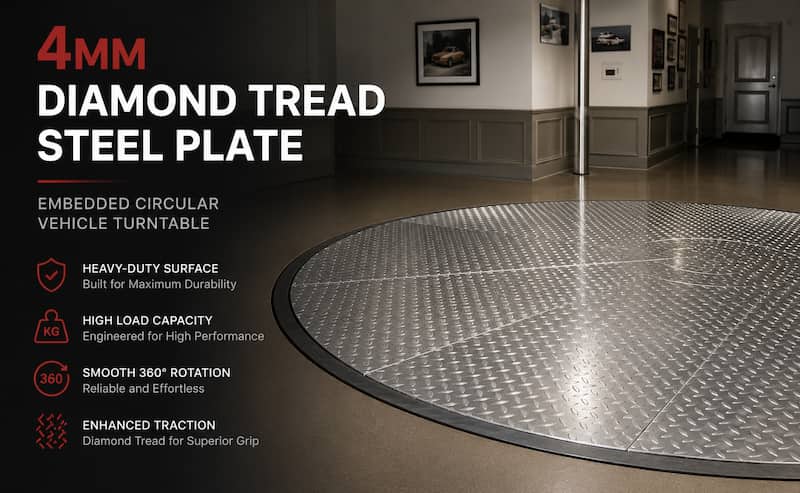 Steel Plate and Diamond Tread Steel Plate options