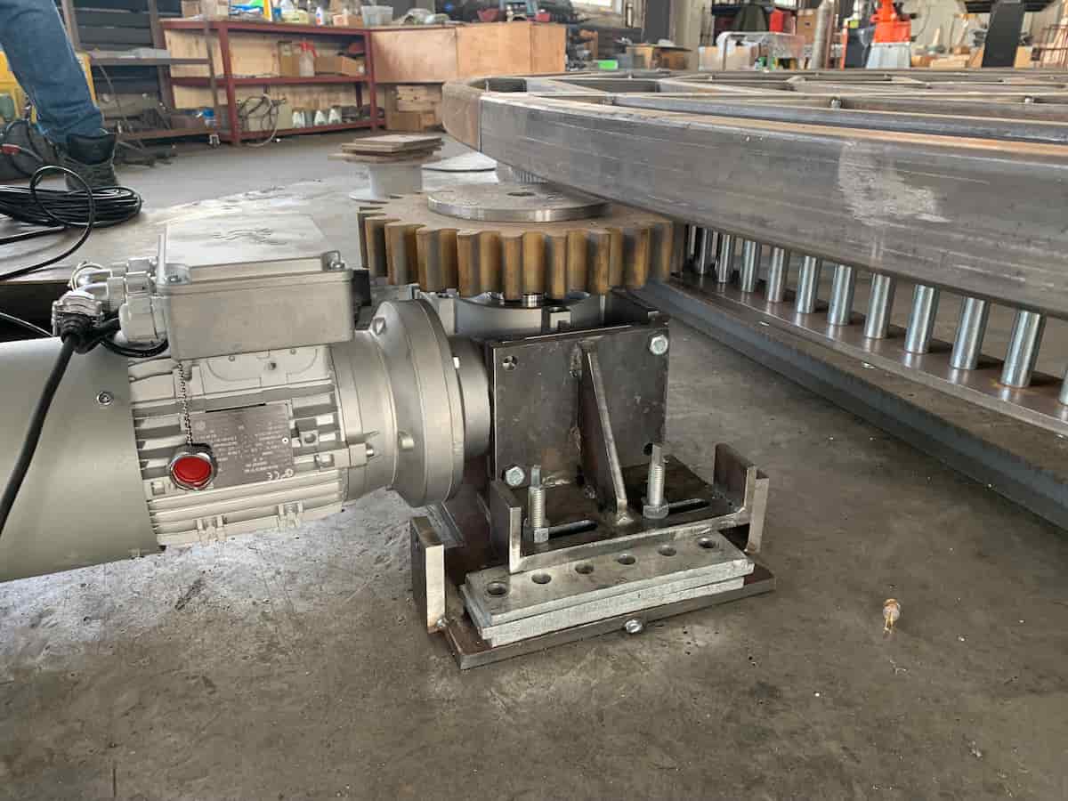 Industrial NORD gear motor transmission